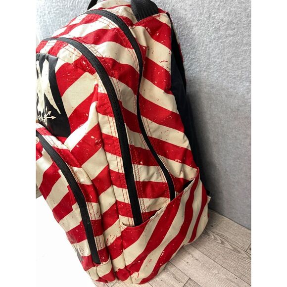 Converse School Bag Zebra Backpack Wide Straps Mens - Picture 6 of 14